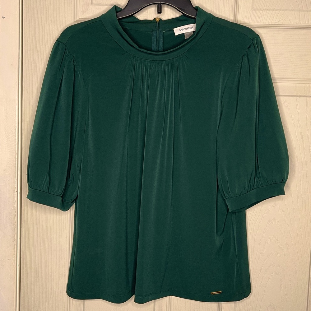 Emerald Calvin Klein Blouse